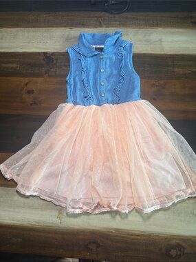 Girl’s Rule Blue & Pink Dress Size 4T